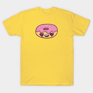 super cute Strawberry Donut with rainbow sprinkles T-Shirt